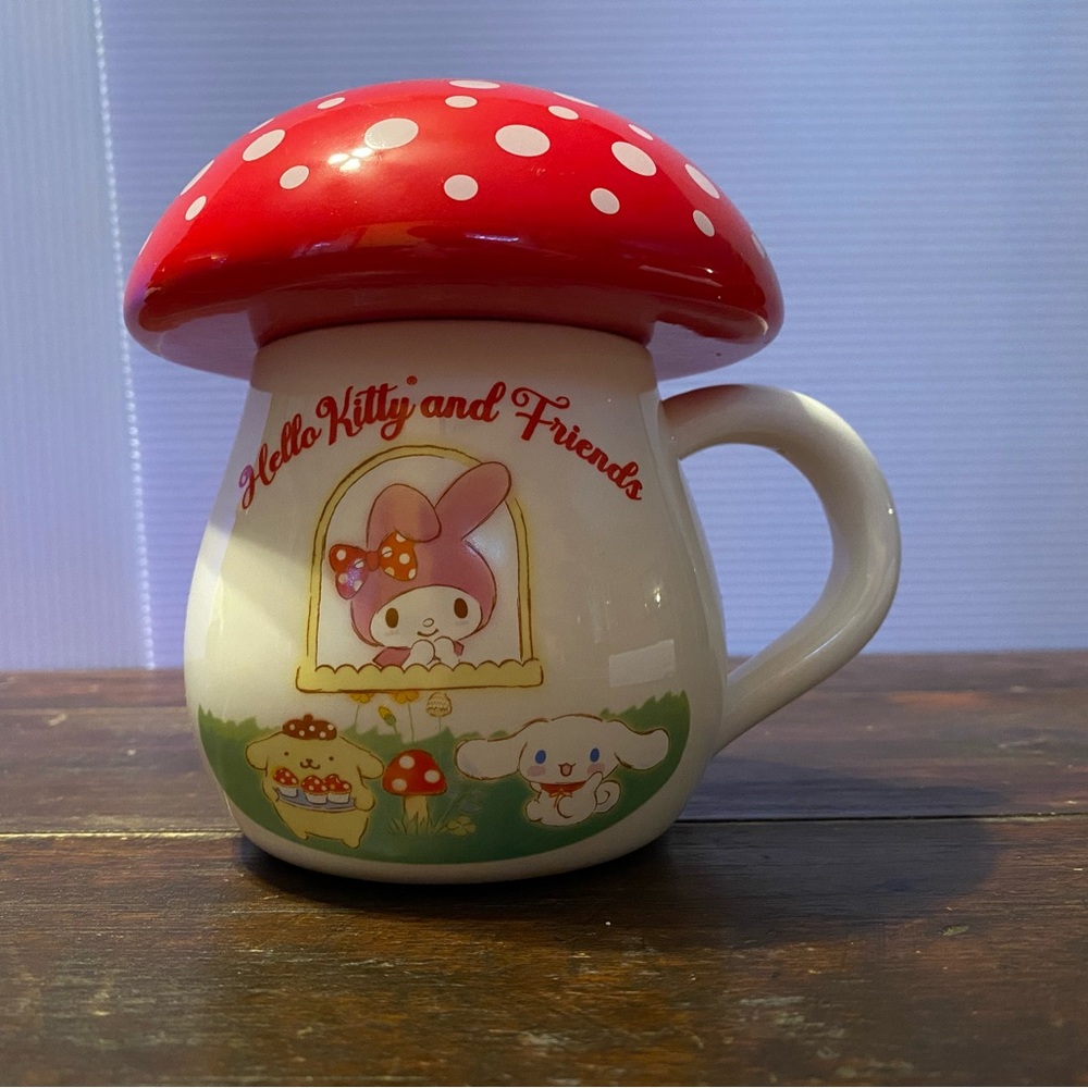 Hello Kitty Mushroom Mug by Bioworld